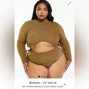 Savage X Fenty SLEEP & SHINE STRAPPY TEDDY
Plus size 3X